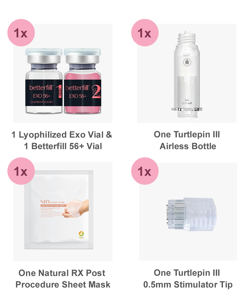 Betterfill 56+ Exosomes Trial Kit – The Pink Treatment